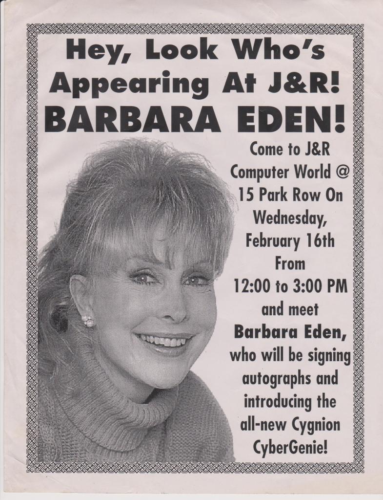 BARBARA EDEN J&R 2000