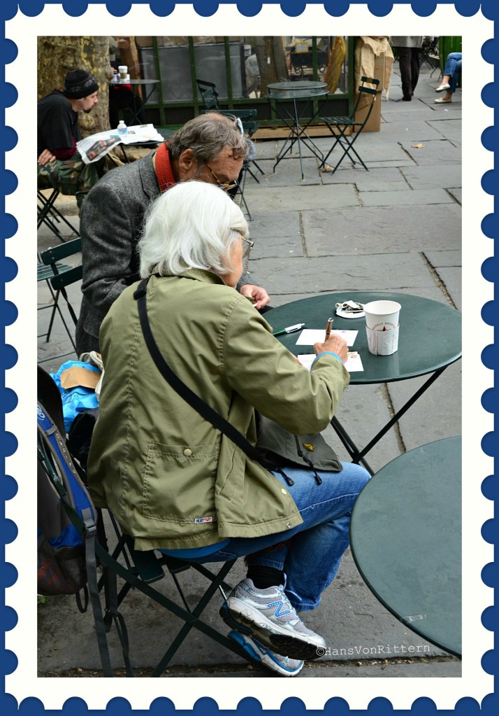 POSTCARDS FROM NEW YORK stamp