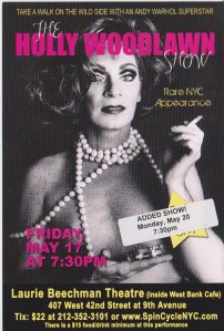 Holly Woodlawn 1 night only