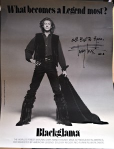 "What Becomes A Legend Most?" 1994 ad poster