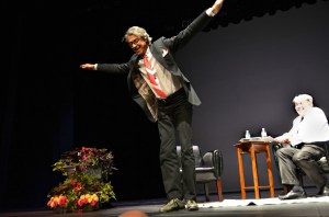Tommy Tune doing the letter "H" from the song "You Gotta Have Heart" 