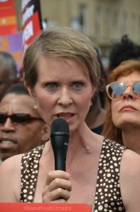 When Cynthia Nixon speaks - Susan Sarandon listens!