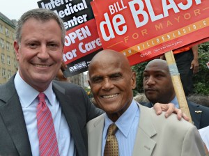 DEBLASIO AND BELAFONTE