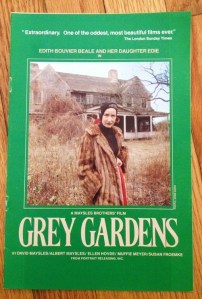 Grey Gardens 1975 film program 