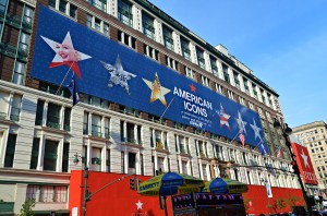 Macy's American Icon banner, summer 2013