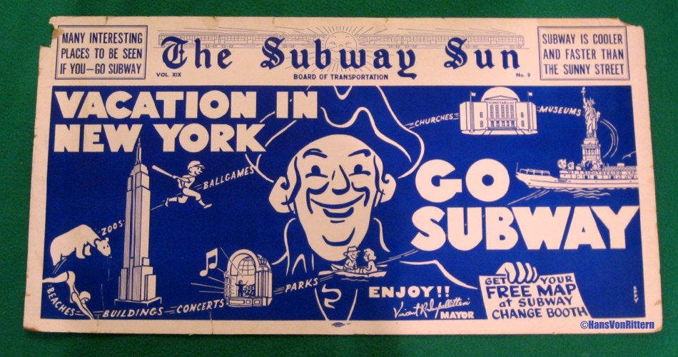 SUBWAY NEW YORK POSTER