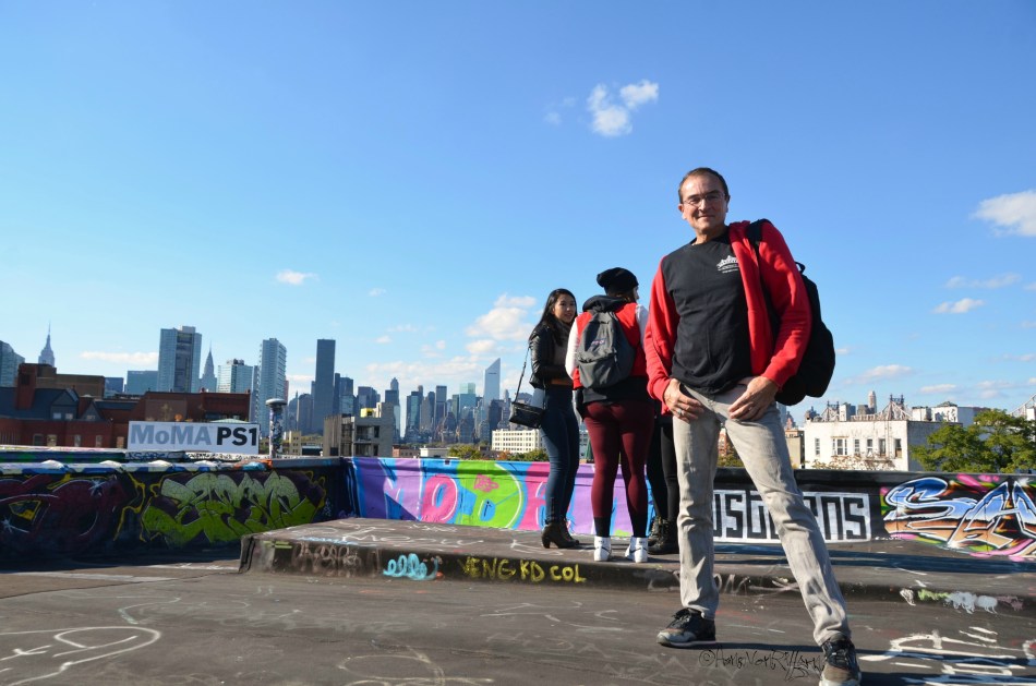 HANS ON ROOF OF 5 POINTZ©