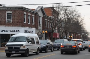 Middle Neck Road, main street USA