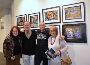 Deborah Blau, Tom Orzo, Hans Von Rittern and Ursula Von Rittern