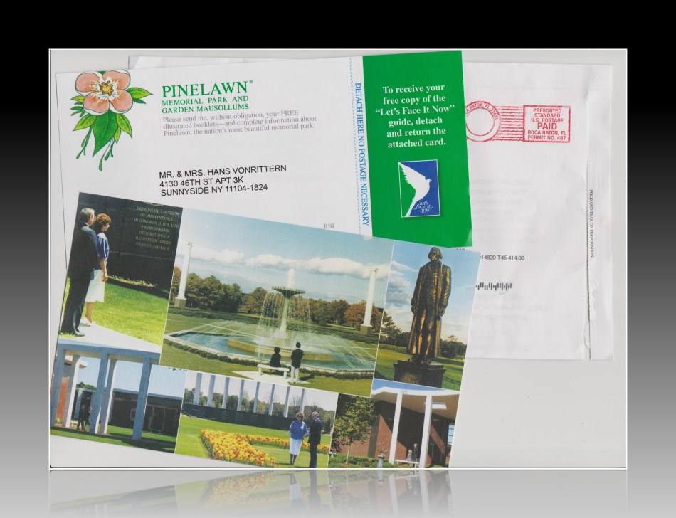 CEMETERY PINE LAWN border