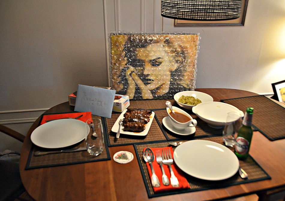 Marilyn, Mozart (Kugeln chocolates) and Mom