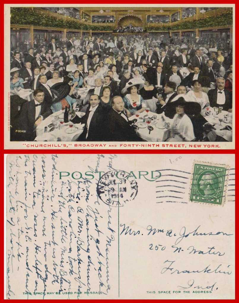 1914 DINNER collage