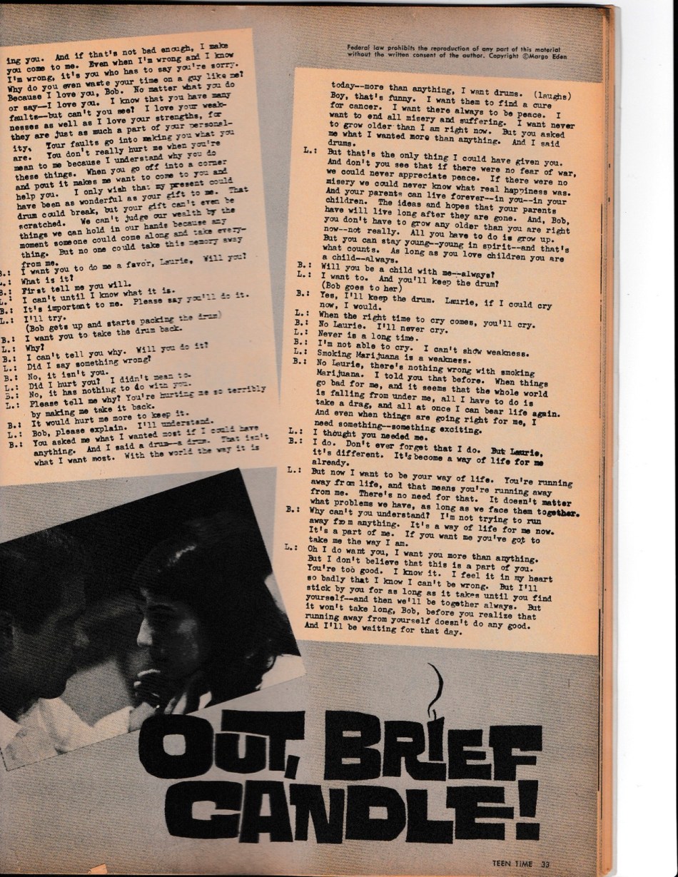 4.Teen Time Magazine-Nov 1962-Pg 33